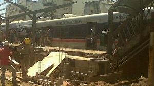 Quedó varada una formación del Sarmiento en el Barrio de Caballito