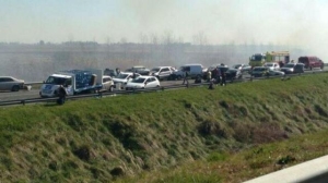 Terrible accidente en Ruta 2 a la altura de Chascomús