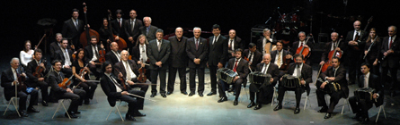Se presenta la Orquesta de Tango de Buenos Aires, gratin en el Anfiteatro del Parque Centenario