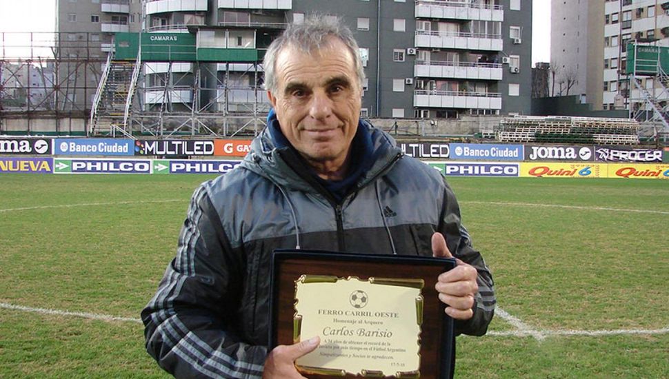 Falleció Carlos Barisio, leyenda de Ferro y arquero récord del fútbol argentino