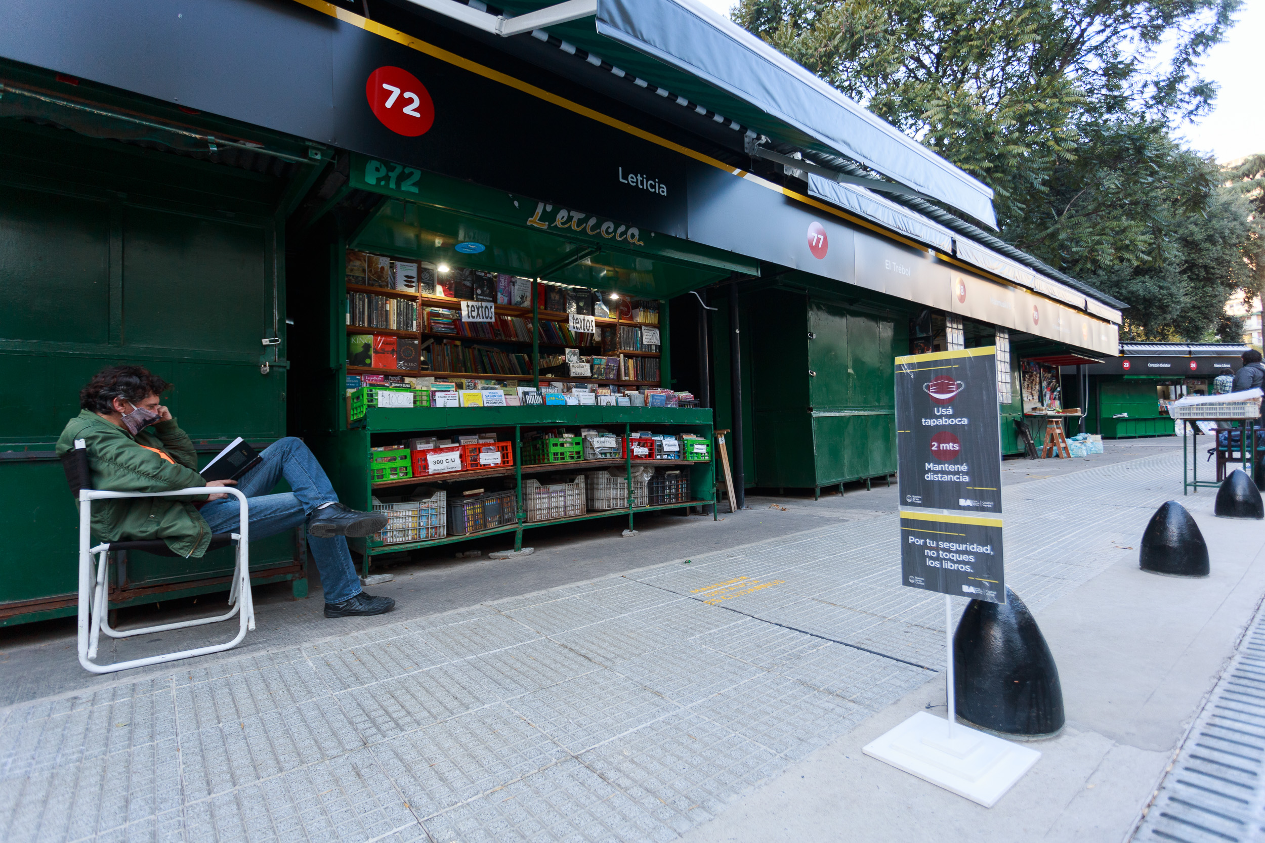 Volvieron las ferias de libreros de la Ciudad