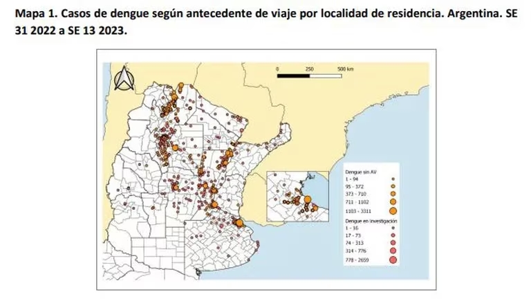¿Cuáles son los distritos más afectados por el dengue?